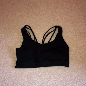 Black Sports Bra - Size Small